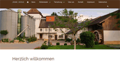 Desktop Screenshot of jenne-muehle.de